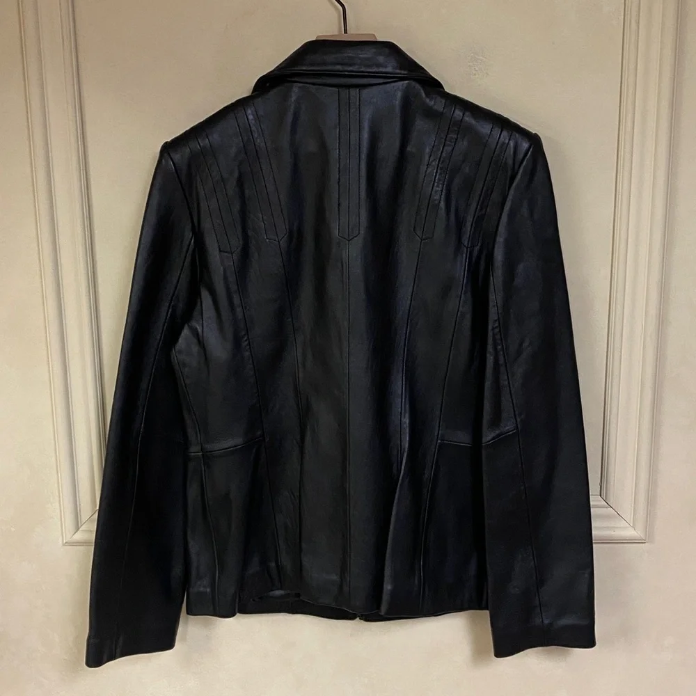 Bromley Collection Leather Jacket - Picture 3 of 5